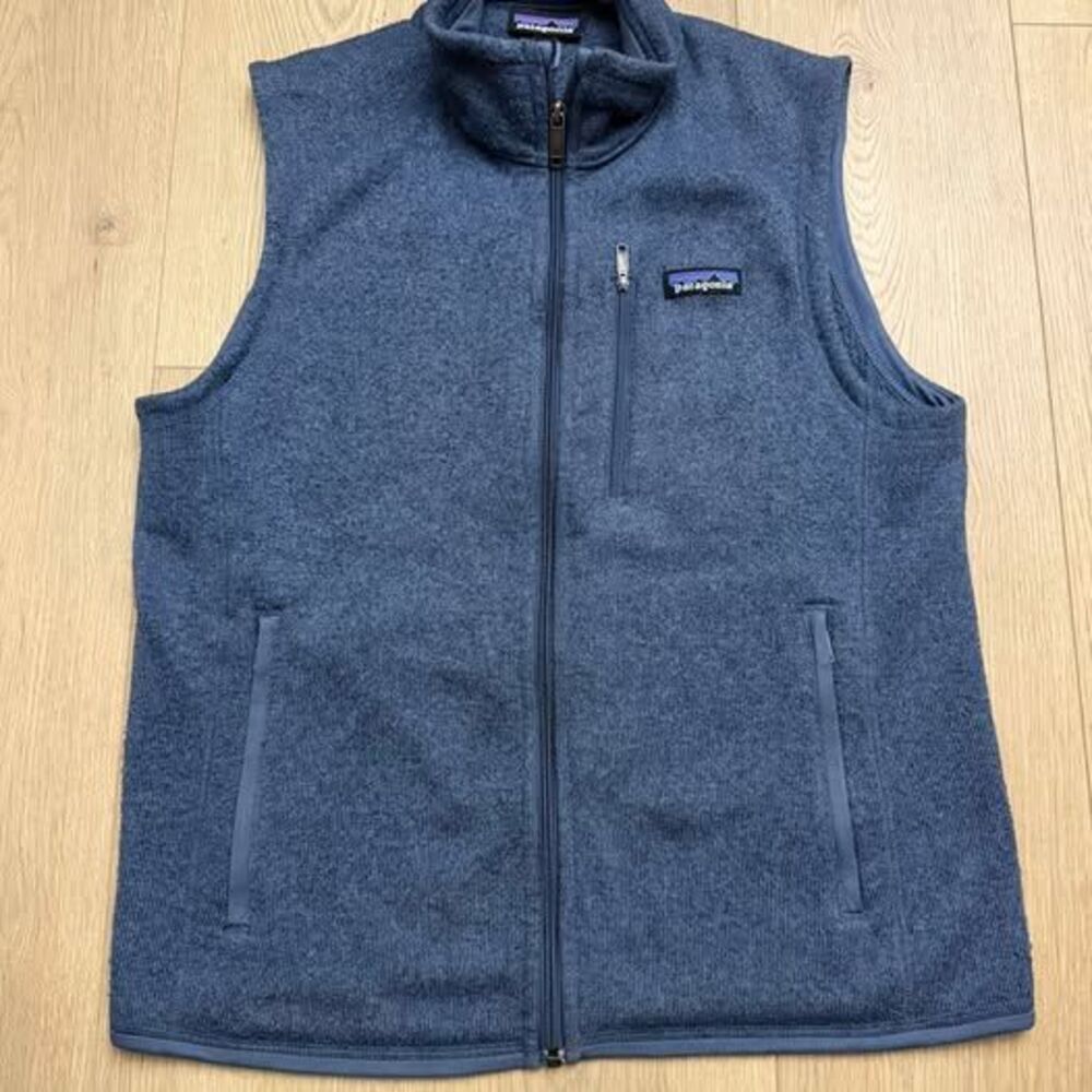 Patagonia Men’s Better Sweater Vest - Size Medium Blue